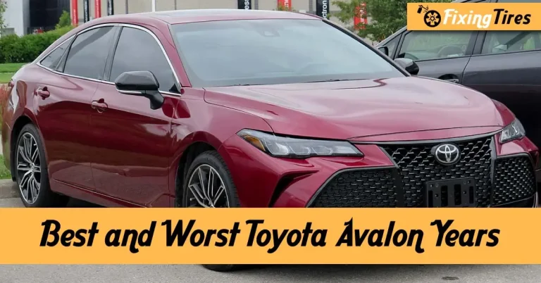 Best and Worst Toyota Avalon Years – [Researched Data]